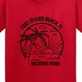 thumbnail image 4 of Inktastic Summer Vacation Mode Fort Myers Beach Florida Youth T-Shirt, 4 of 5