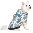 thumbnail image 2 of Fotbe Cartoon Poodle Dog Sudadera con Estampado para Perros Pequeños – Suéter con Capucha para Mascotas, Tela Suave de Forro Polar con Bolsillo-Medium, 2 of 7