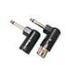 thumbnail image 4 of Adaptador de Ángulo para Guitarra Conector de 3 Pines Hembra Macho a 635mm Adaptador de Metal Conector para Mezcladores Micrófonos Amplificadores Función Ajustable Adecuado para Músicos, 4 of 9