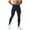 Navy, variant on Lovskoo Compression Pants for Men Running Tights Solid Fleece Sports Quick Dry Yoga Fitness Fleece Warm Compression Running Leggings Pants Navy
