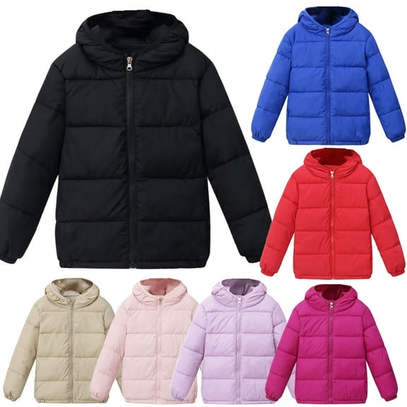BULLPIANO Big Girls Boys Down Coat Winter Puffer Jacket Snowsuit Kids Warm Zipper Outerwear for 4-13 Years