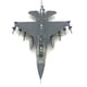 thumbnail image 5 of Modelo de aleación de fundición a presión, mesa de avión, juguete de avión de simulación en miniatura con soporte, Mini avión, regalo, estantería de oficina, escala 1/72 Inevent FN000829-00, 5 of 7
