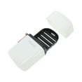 thumbnail image 3 of Unique Bargains 1 Pc Soap Dish Portable Drain Soap Holder for Bathroom White, 3 of 6
