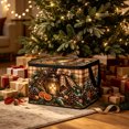 thumbnail image 6 of Trovenix Christmas Storage Box Bag Clothing Home Organizer Xmas Holiday Decorative Bin For Clothes Blankets Pillows Sweaters Quilts, 6 of 6