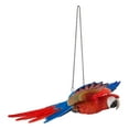 thumbnail image 4 of Garden Decor Animal Statue Scarlet Parrot Flying Statue, 4 of 5