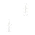 thumbnail image 4 of Matsuzay Monederos Bolsos Perchero Colgando Gancho Cinturones Bufanda Titular Multifuncional Type2 NO2, 4 of 6