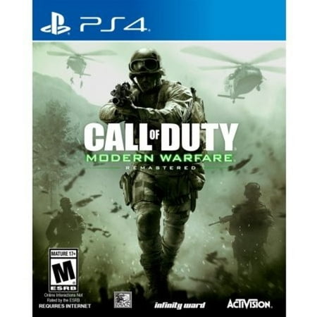 Call of Duty: Modern Warfare Remastered, Activision, PlayStation 4, (Best Gun In Cod 4 Remastered)