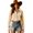 Orange, variant on ClodeEU Women Lapel Long Sleeve Button Down Shirts,Casual Loose Blouse Army Green,Women's Plus L