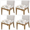 thumbnail image 2 of Uemuo Snake Pattern Waterproof Square Couch Cushion Covers, Magic Sofa Covers Washable, Stretch Sofa Seat Cushion Slipcovers, 2 of 9