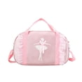 thumbnail image 1 of Bolsa de ballet impermeable para bailarinas, ideal para viajes deportivos y baile. Rosa, 1 of 9
