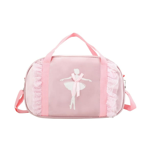 Bolsa de baile de ballet Bolsa Bolsa de vestido de tutú para gimnasia Regalo del día del niño Rosa