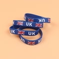 thumbnail image 2 of Minkissy 10 Pcs Bracelet de Soccer en Silicone Bleu pour Support de Course Compétitif, 2 of 7