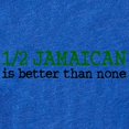 thumbnail image 2 of CafePress - Halfjamaican - Cute Infant Baby Football Bodysuit, 2 of 3