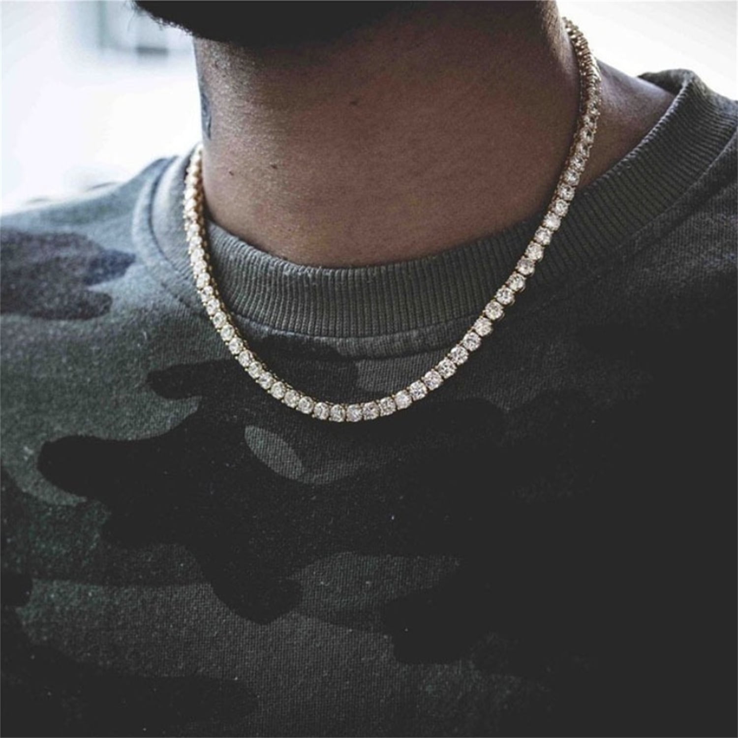 mens choker necklace