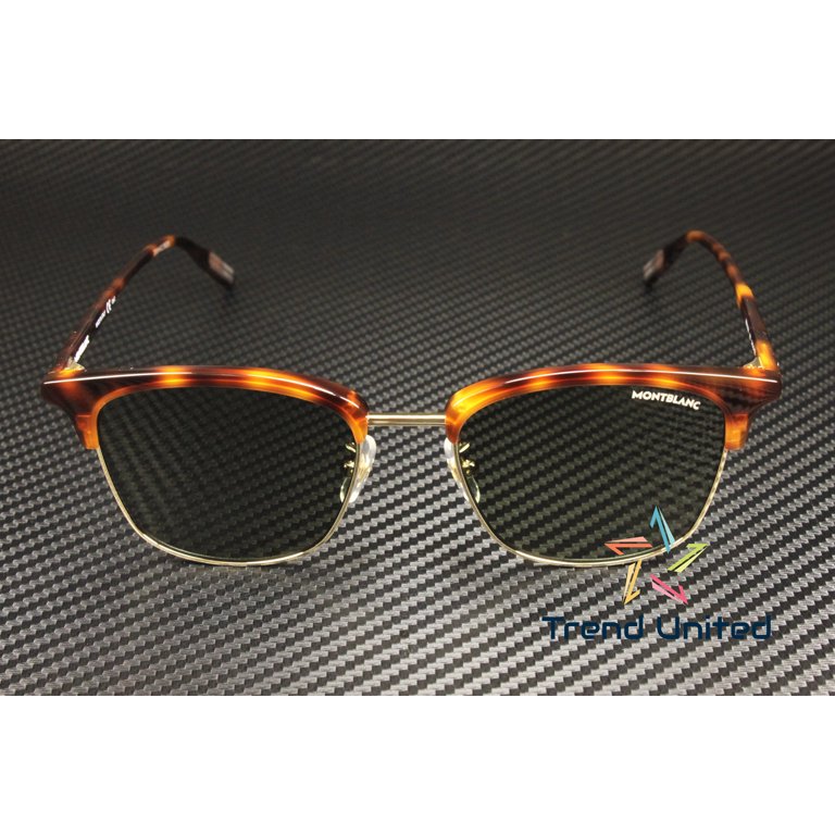 Rectangular Montblanc Sunglasses with orange Lenses Montblanc | Accessories | Rectangular Montblanc Sunglasses  main image 2