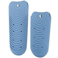 thumbnail image 7 of Sarapandan 2pcs Heat Resistant Silicone Pouch Heat Shield Flat Iron Holder Cover for Hair StraightenerBlue, 7 of 7