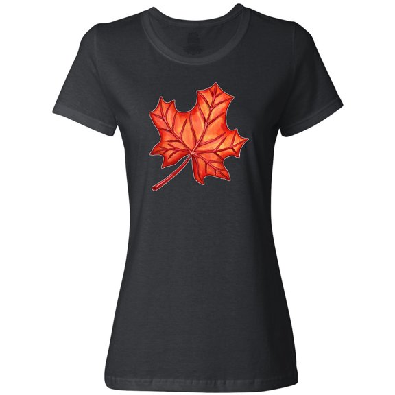 Inktastic Red Canadian Maple Leaf Women's T-Shirt