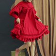thumbnail image 2 of Robe Japonaise Élégante pour Femmes à Manches Longues, Robe de Cour Anime, Jupe Fluide, Tenue de Fête Formelle, 2 of 9