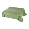 thumbnail image 2 of Skegnu Up to 50% off Double-sided Flannel Taffeta Blanket Comfort Conditioning Cover Blanket Nap Sofa Blanket 9 Colors Available on Clearance, 2 of 4