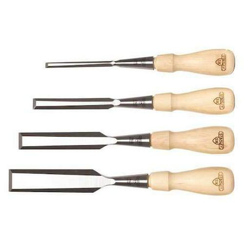 Stanley 4 Piece Sweetheart Socket Chisel Set with Pouch
