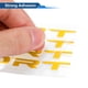 thumbnail image 5 of 4Pcs Tira de Decal de Llantas Cuadrada Calcomanías Reflectantes Amarillo PET, 5 of 6