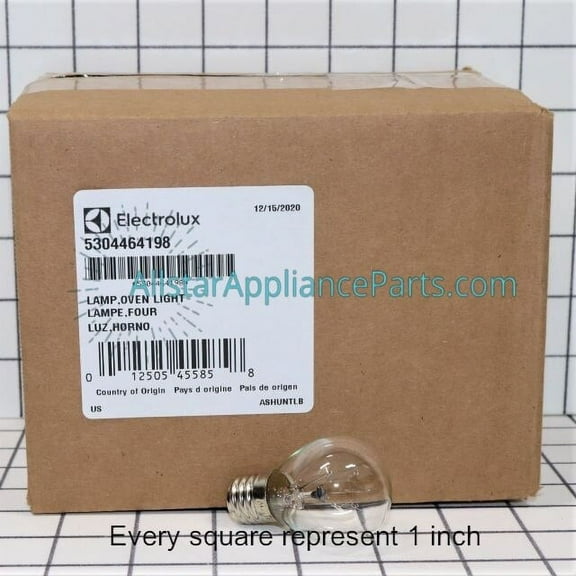 Frigidaire Microwave, Range/Stove/Oven Light Bulb 5304464198