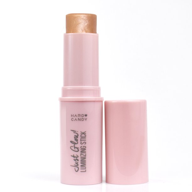 Hard Candy Just Glow Luminizing Stick, Rose Quartz, rose gold highlight