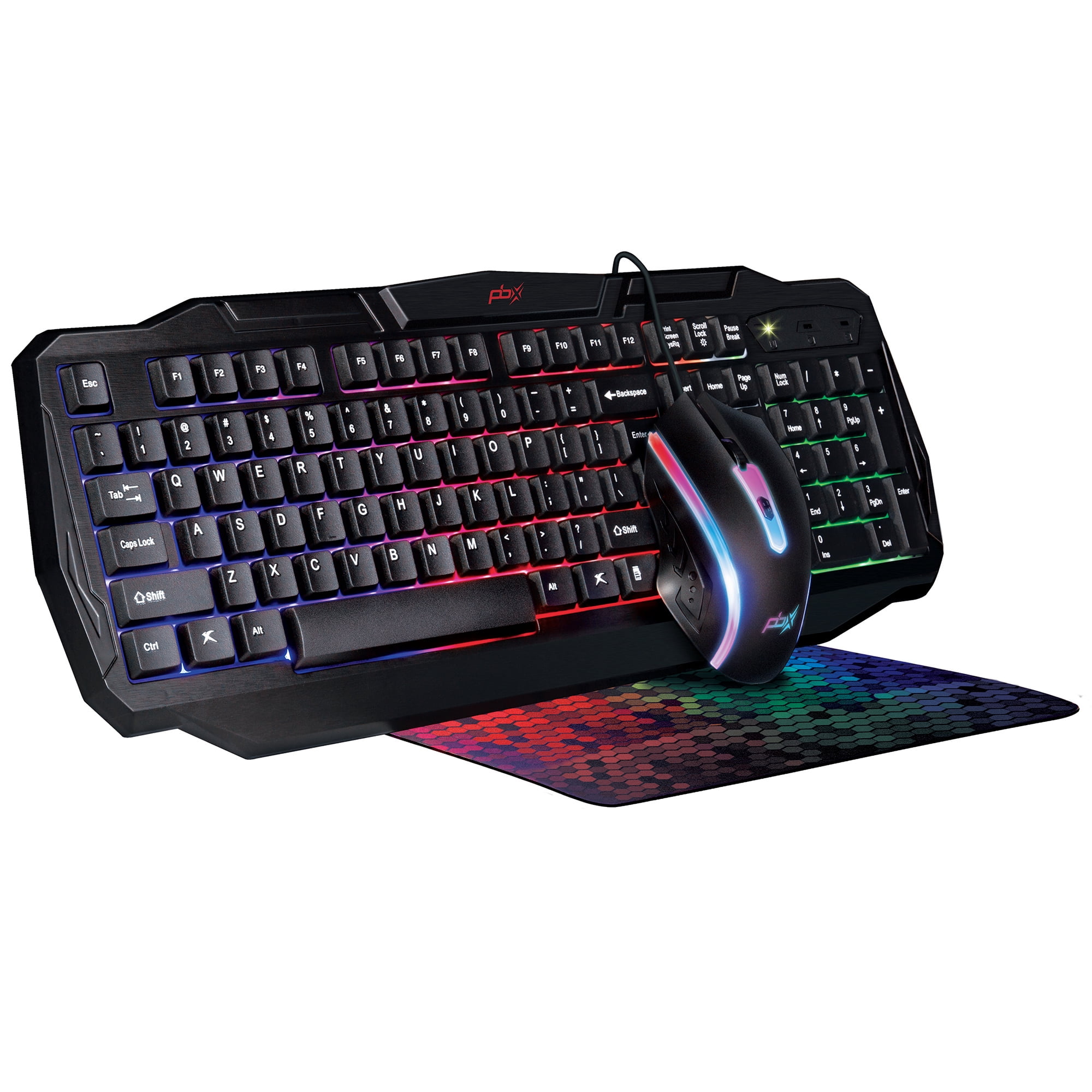 PBX Slayer 3in1 Pro Gaming Accessories Keyboard, Computer Mouse