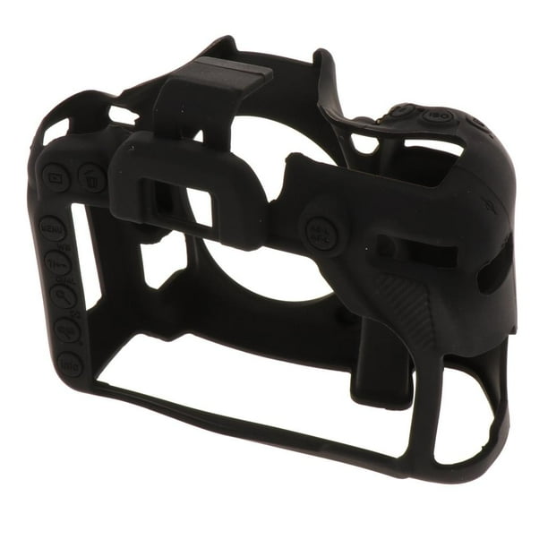 Funda protectora de goma de silicona a prueba de golpes compatible con Negro