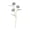 E, variant on LGHDIWN 3-Head Small Chrysanthemum & Dandelion Flower Figure Set - Miniature Artificial Floral Wedding Decoration for Cake Tables, Photo Shooting and Scene Setting Props