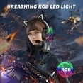 thumbnail image 2 of Auriculares K9 Cat Ear para Xbox One, Ps4, Ps5, PC (negro) Sincero Electrónica, 2 of 5