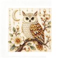 thumbnail image 2 of 5D Diamond Art Kit for Adults Owl Floral Pearl Gem Art for Adults Nature Wall Art for Home Decor Craft Kit for Adults, 2 of 7