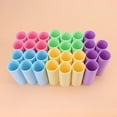 20pcs Kraft Paper Tubes Cardboard Tubes for Storage Art Drawings