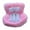 Pink, variant on SNGMN Car Decorations Car Seat for Dolls with Soft Furry Cushion Have a Seat Clips onto Car Air Vent Includes Seat Leg for Desktop Display