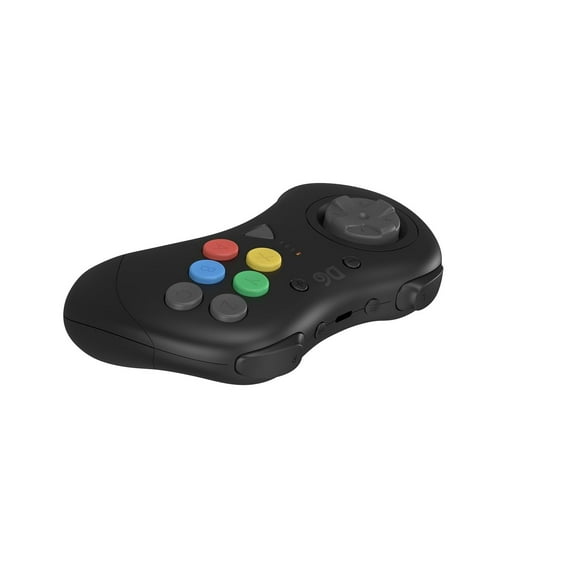DC - RETRO FIGHTERS D6 DREAMCAST (BLACK) WIRELESS CONTROLLER FOR SWITCH/PC/DREAMCAST