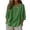 03 Green, variant on Embroidered Boho Tops for Women Loose Fit Women's Petite Cotton Shirts Dressy Casual Trending Blouse 2026 03 Green M