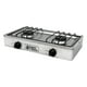 thumbnail image 2 of Parrilla de Cocina Sobre Mesa de 2 Quemadores de Acero Inoxidable Super Flama Parrilla 2Q-TA, 2 of 4