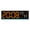 Black shell oran, variant on Giaone Multipurpose Digital LED Alarm Clock Time Date Temperature Display Soft Alarm Feature Timers Stopwatch Stylish for Home