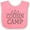 Pink and White, variant on Inktastic Cousin Camp Family Reunion Boys or Girls Baby Bib