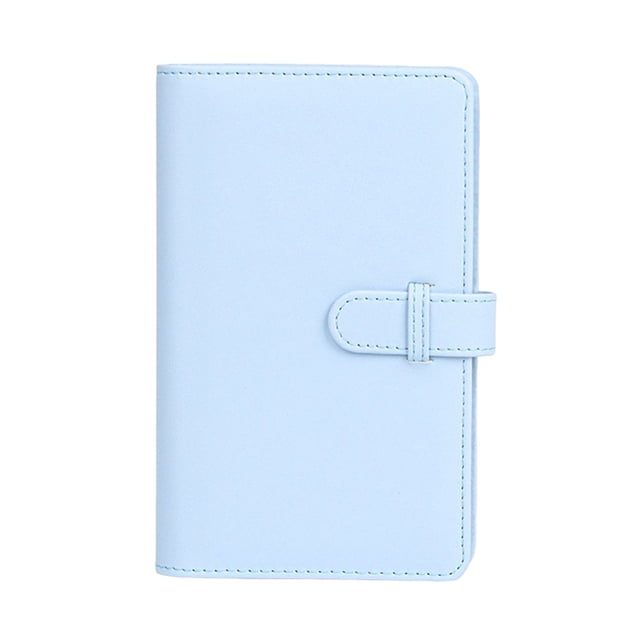 108 Sheets Portable 3 inch Photo Album for Fujifilm Instax Mini 12 for Collection Green Pink Ticket Card Collection Book Blue