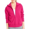 thumbnail image 5 of Hanes EcoSmart Women's Full-Zip Fleece Hoodie, 5 of 6