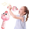 thumbnail image 2 of 1-Pack Children's 2-In-1 Portable Microphone Toy with Music & Song Playback, Kids Karaoke Singing Machine for Birthday Party, Fun Musical Entertainment for Boys & Girls, 2 of 9