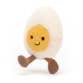 thumbnail image 2 of Juguete de peluche Jellycat Amuseables, huevo cocido, feliz, 14 cm, 2 of 6