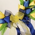 thumbnail image 6 of 1X Wreath Clearance! Front Door Wreath Yellow and Blue Wreath Spring Summer Farmhouse Wreath for Front Door Home Wall Wedding Tabletop Summer Decor, 6 of 9