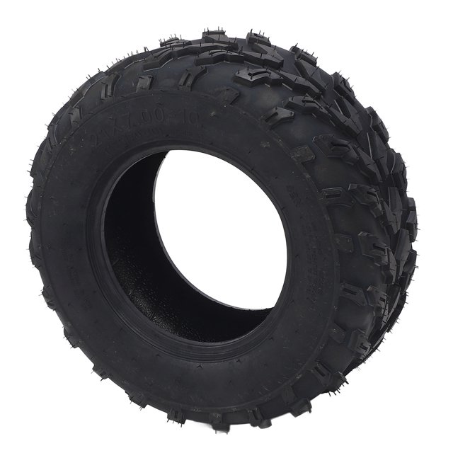 21x7-10 Tire, Enduring ATV Tire Abrasion Proof Rubber ATV Tyre Enhanced Control Anti Slip for UTV