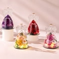 thumbnail image 7 of Emibele Preserved Real Rose in Glass Angel Figurines, Eternal Purple Rose Gift Flower with LED Lights for Women Mom Wife Her Grandma Anniversary Valentine Mother's Day,Pink, 7 of 7