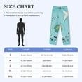 thumbnail image 4 of Lsque Travelling on Airplane Print Men's Pajama Pants, Lounge Pant - Comfortable Home Wear,Elastic Waistband, Stylish Design-Large, 4 of 9