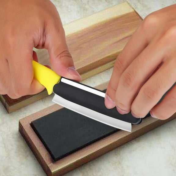 Higoodz Professional Outdoor Kitchen Knife Sharpener Whetstone Grinding Angle Guide