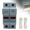 thumbnail image 3 of 2P Solar Pv Fuse 1000V Dc Fuse 10X38Mm Pv with Led Fuse Holder for Solar, 3 of 9