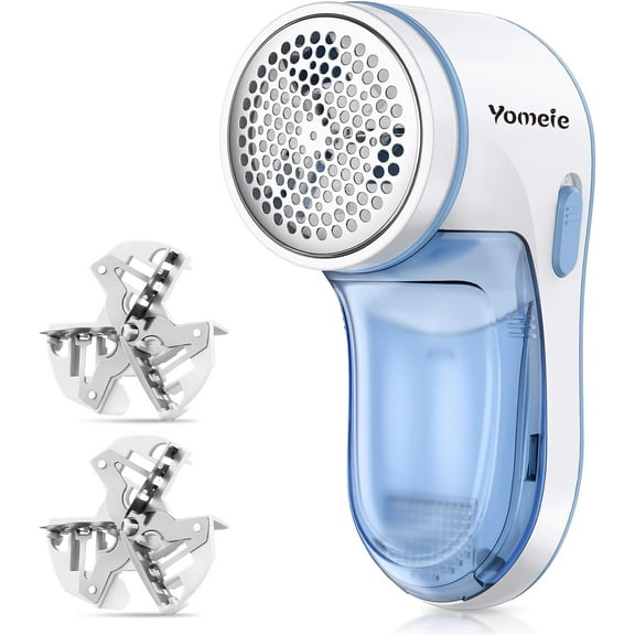 Fabric Shaver, Electric Lint Remover, Shaver for Clothing & Furniture, Sweater Pilling Depiller Effectively Remove Pills, Lint, Fuzz from Couch - Battery Operated